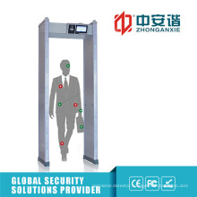 Embassy Security Inspection Outdoor 24 Zones Archway Metal Detector